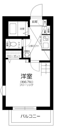 レーヴ中村橋の物件間取画像